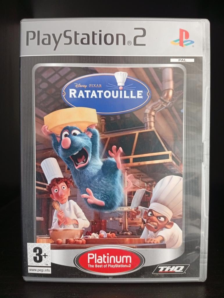 Ratatouille - PlayStation 2 (PS2) - Disney Pixar, Avontuur en Actie, Gebruikt, 1 speler, Ophalen of Verzenden