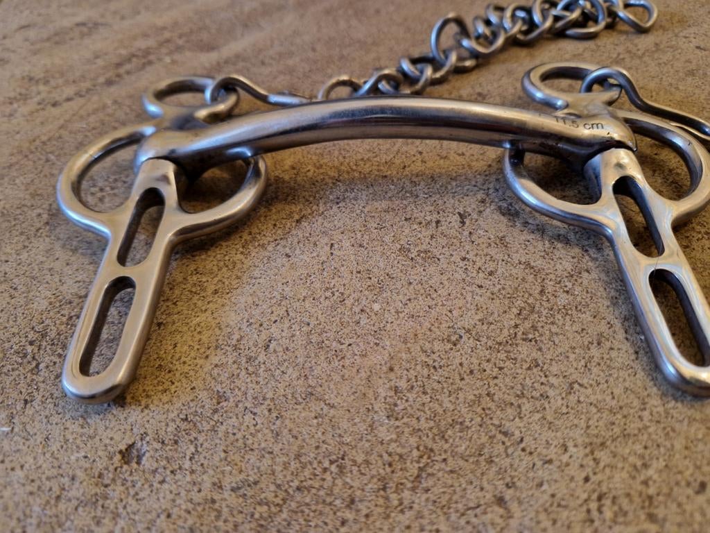 Liverpoolbit naar voren gebogen 11,5 cm, Ophalen of Verzenden, Nieuw, Overige soorten