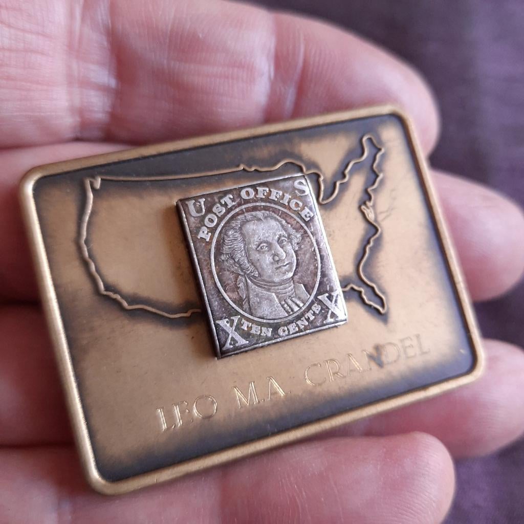 Penning USA Filatelie San Francisco 1997 Brons