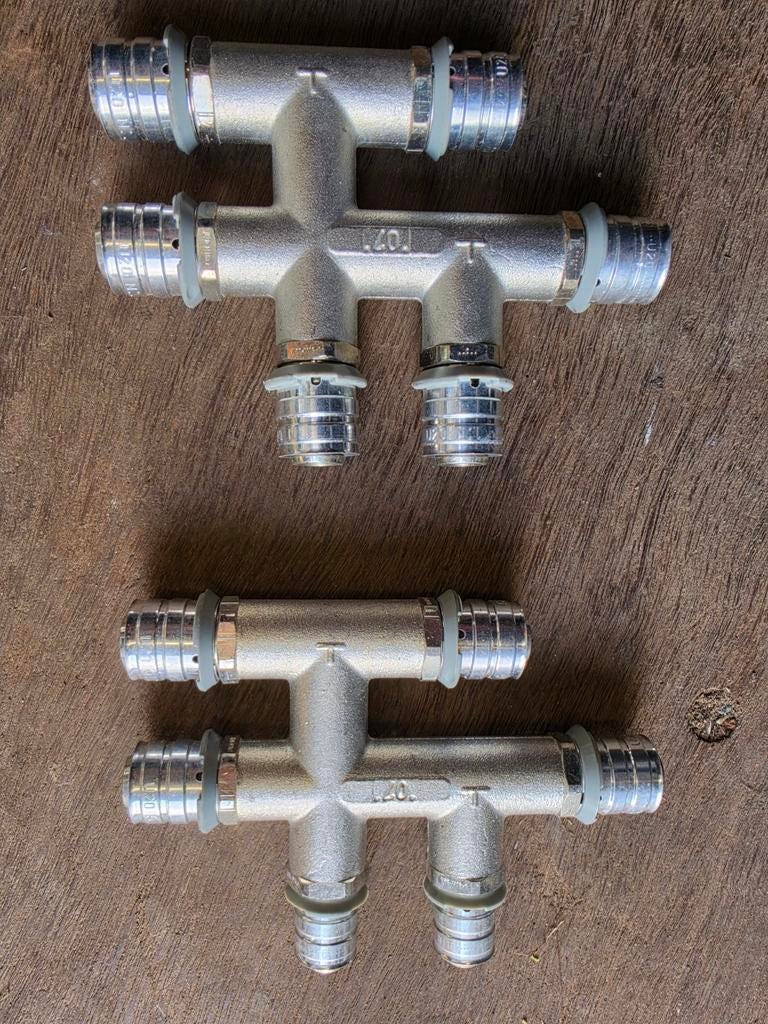 uponor verwarmings stuk 20 mm, Ophalen of Verzenden, Nieuw