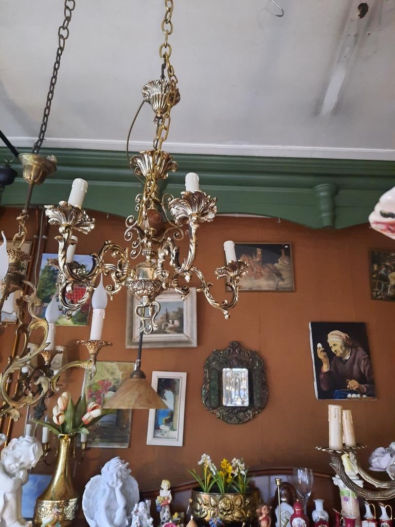 Kroonluchters, Ophalen, Overige materialen, Jaren 60, Onbekend