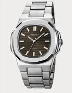 Horloge Hodler Thun Zilver, Groene plaat, Nieuw -, Overige merken, Staal, Staal, Polshorloge