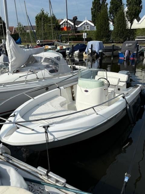 Sessa Key Largo 19 console boot 90PK Mariner motor, Gebruikt, Ophalen, 70 pk of meer, 3 tot 6 meter