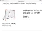 Voetbalgoal Kipstra Classic 200cm bij 300 cm Decathlon, Maat L, Ophalen, Gebruikt, Overige typen