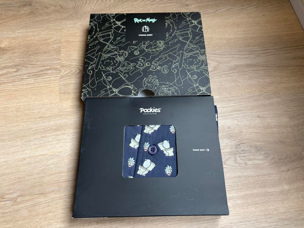 Pockies pyjama shirt maat M nieuw in doos, Ophalen of Verzenden, Nieuw, Maat 48/50 (M)