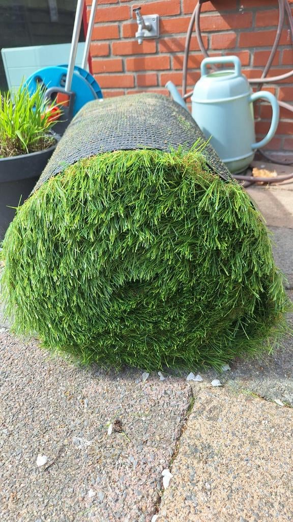 Kunstgras reststuk 90 x 6.90, Tuin en Terras, Gras en Kunstgras, Ophalen, Nieuw, Minder dan 10 m²