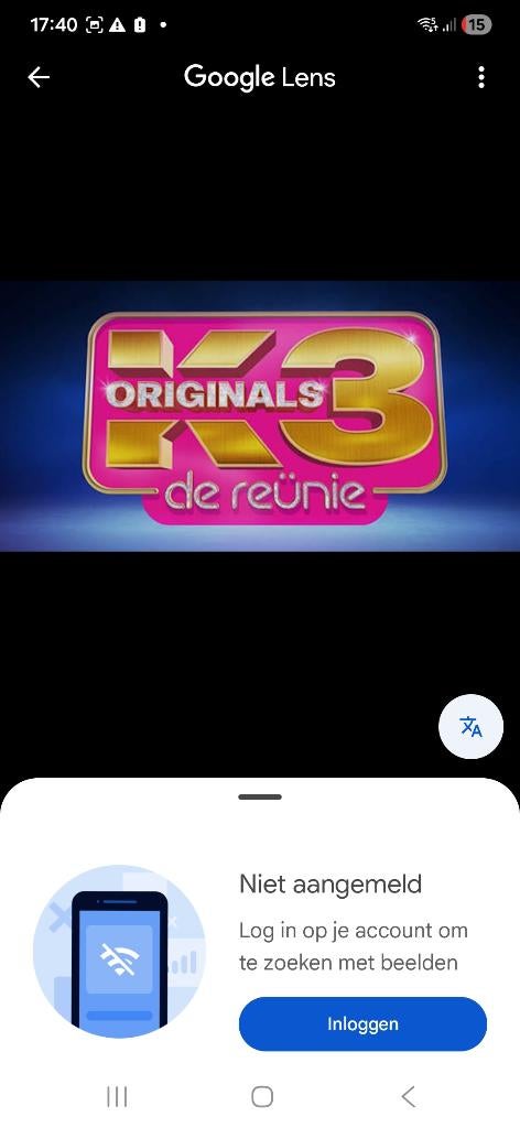 K3 yeah, Eén persoon