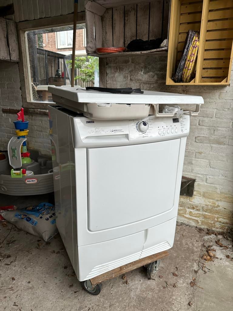 Zanussi droger (defect), Witgoed en Apparatuur, Ophalen, 6 tot 8 kg, Luchtafvoer, Voorlader