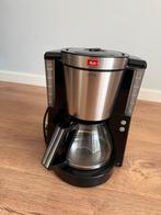 Melitta Look Deluxe Koffiezetapparaat - Zwart/RVS, Gebruikt, 10 kopjes of meer, Koffiemachine, Gemalen koffie