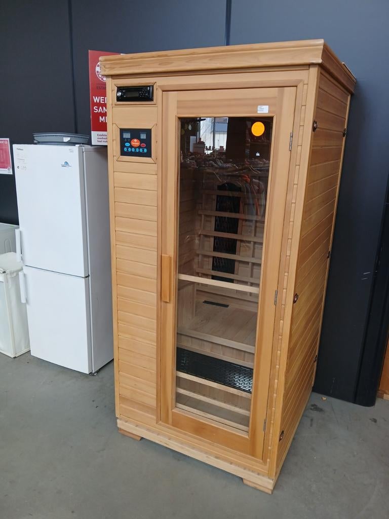 Fonteyn Spas 1 pers. infrarood sauna - Estafette Harlingen, Sport en Fitness, Sauna, Ophalen, Gebruikt, Infrarood, Complete sauna