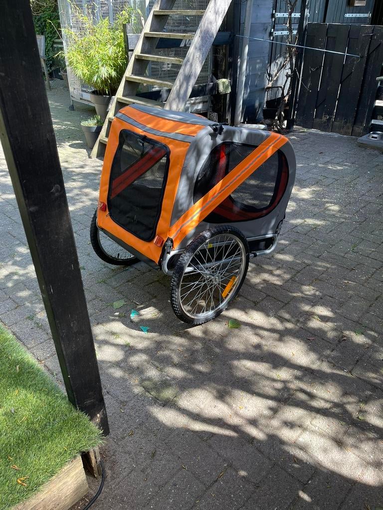 Fietskar voor honden of andere doeleinden, Fietsen en Brommers, Ophalen of Verzenden, Zo goed als nieuw, Hondenkar