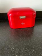 Wesco broodtrommel, rood, Ophalen, Zo goed als nieuw, Metaal, Broodtrommel