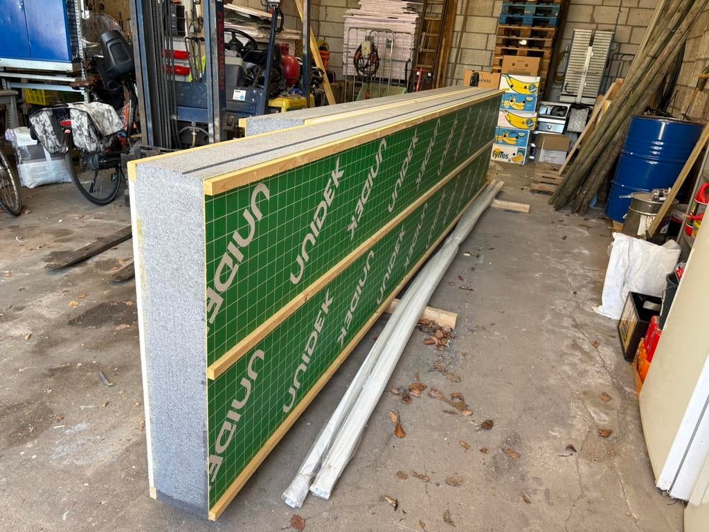 Dakplaat Unidek aero 6.3, Doe-het-zelf en Verbouw, 12 cm of meer, Nieuw, Hardschuim (Pir), 15 m² of meer