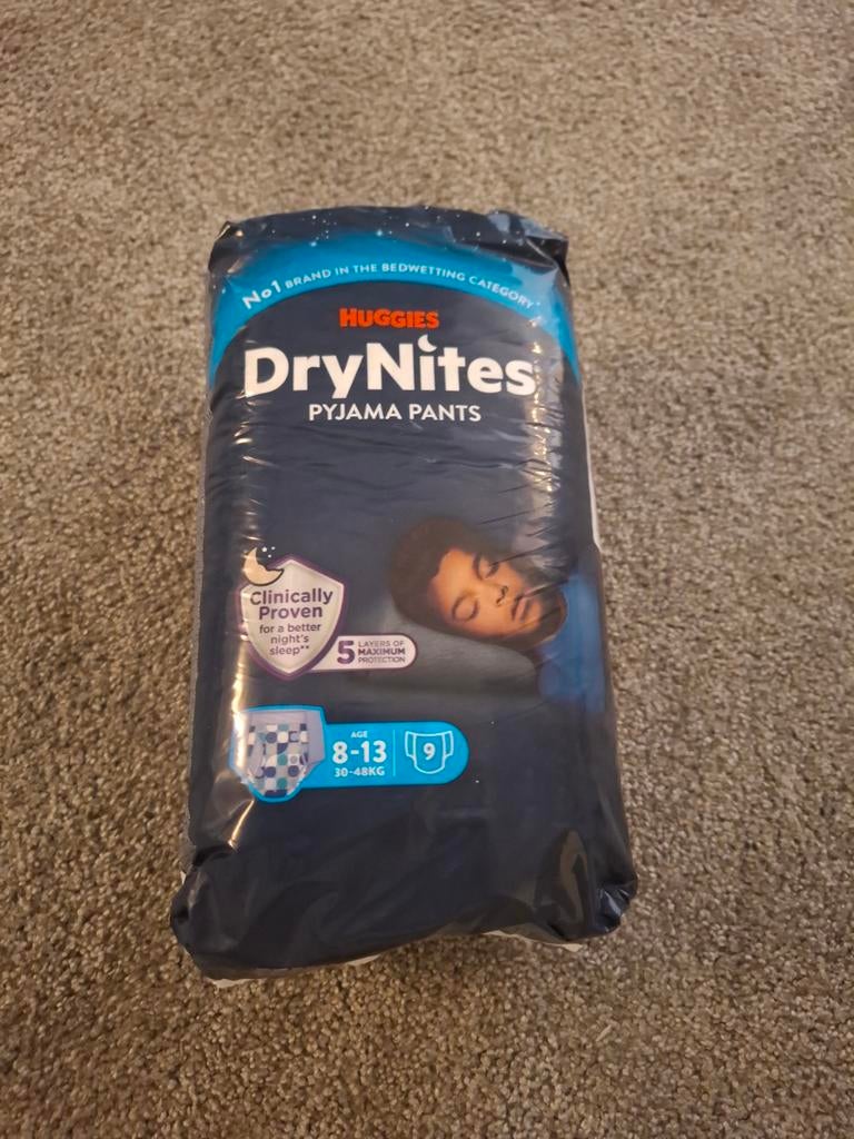 Huggies DryNites Pyjama Pants 8-13 jaar, Ophalen of Verzenden