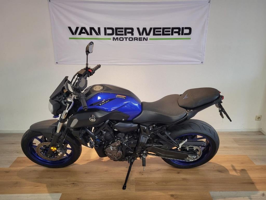 YAMAHA MT 07 ABS (bj 2018), 2 cilinders, Motorrijbewijs A, Bedrijf, Onbekend