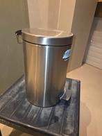 Brabantia Pedaalemmer - RVS, Ophalen, Gebruikt, Met pedaal, 50 tot 75 cm