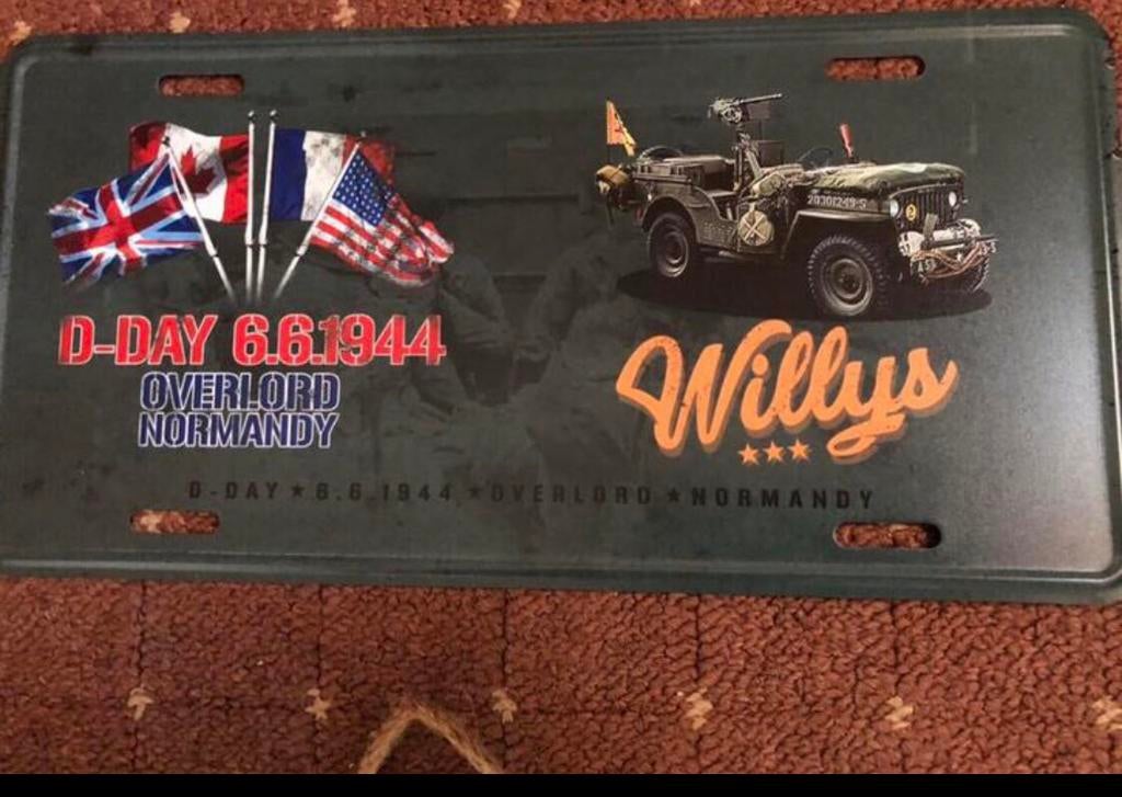 Man cave bord. D Day, Ophalen of Verzenden, Zo goed als nieuw