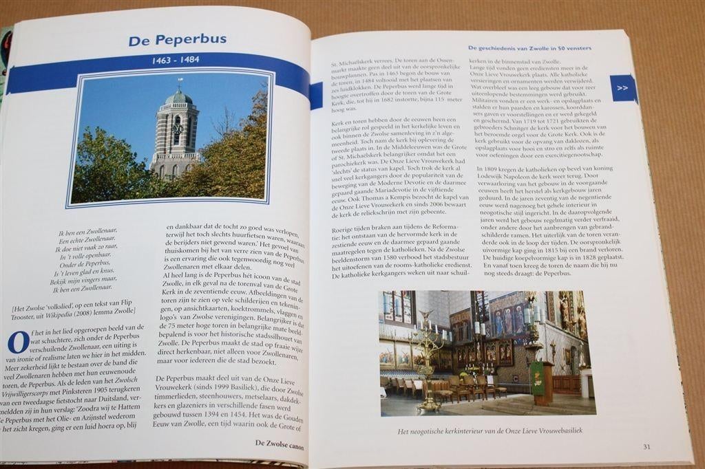 De Zwolse Canon — Geschiedenis van Zwolle in 50 Vensters, Ophalen of Verzenden, Gelezen