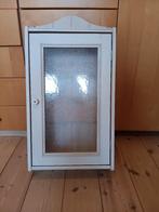 Badkamerkast, hangkastje en 2 spiegels, Ophalen, (Half)hoge kast, Minder dan 50 cm, Gebruikt