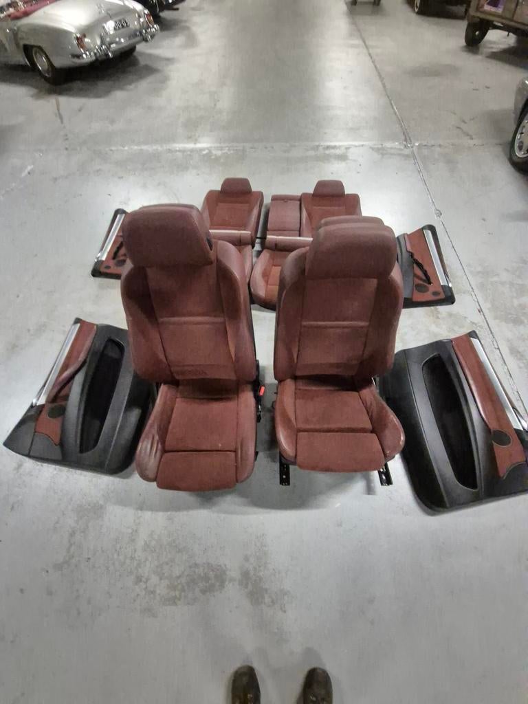 BMW X6 Lederen Interieur Rood, Auto-onderdelen, Interieur en Bekleding, Ophalen, Gebruikt, BMW