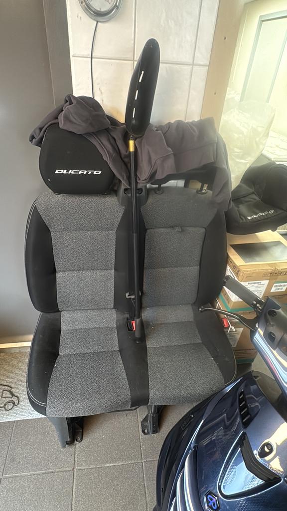 Stoel duoseat Fiat Ducato, Ophalen, Fiat