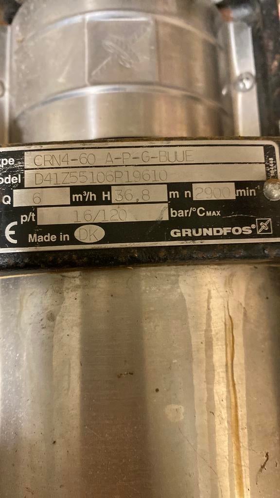 Grundfos pomp type CRN 4, Ophalen of Verzenden, Gebruikt, Overige typen