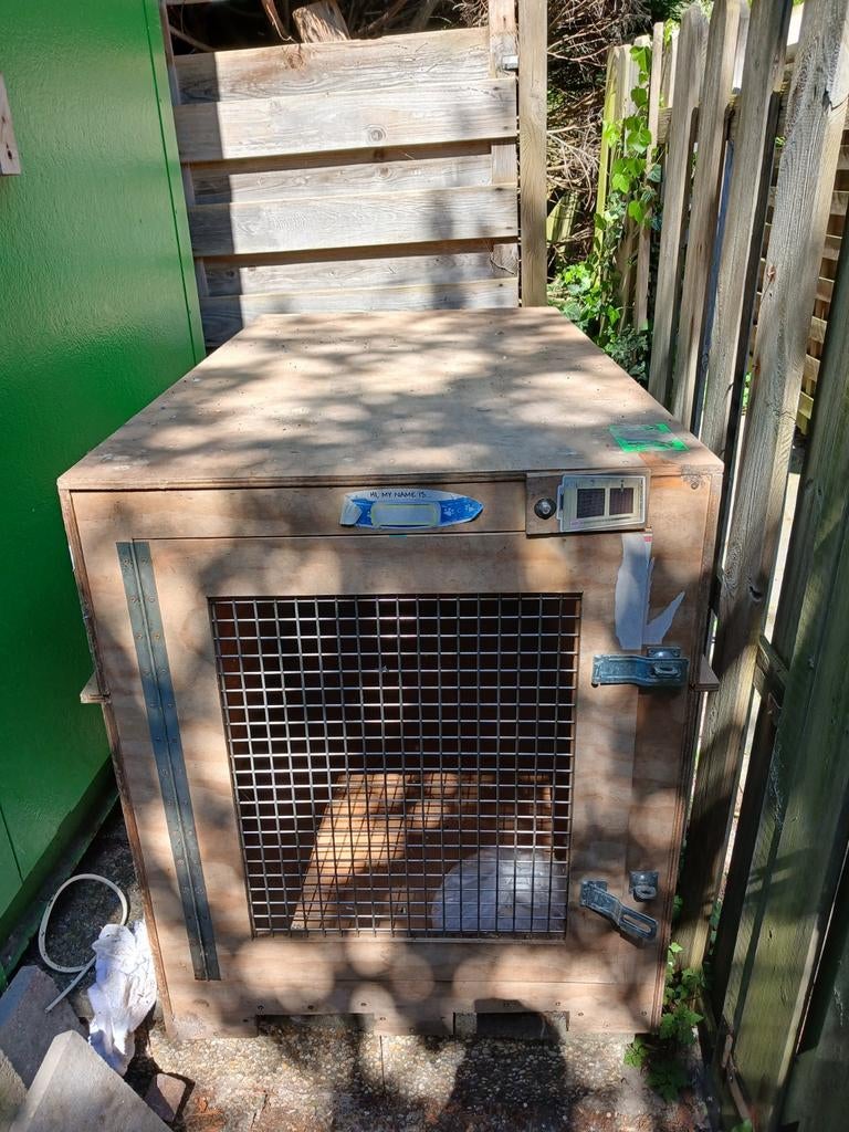 Dieren kooi te koop, Tuin en Terras, Ophalen of Verzenden, Hout, Overige typen