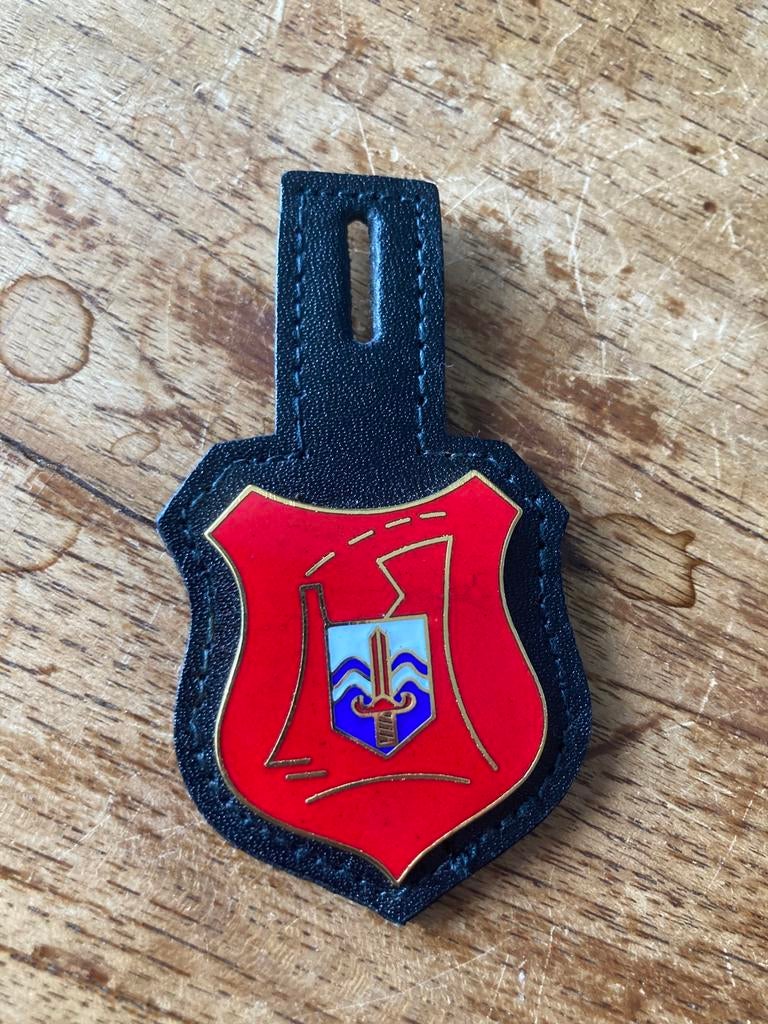 Emaille badge Nationale Reserve NATRES, Verzamelen, Militaria | Algemeen, Ophalen of Verzenden, Landmacht, Nederland, Embleem of Badge