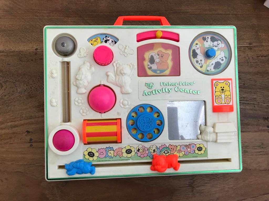 Fisher-Price Activity Center voor in de box, Kinderen en Baby's, Speelgoed | Babyspeelgoed, Ophalen of Verzenden, Gebruikt, Overige typen