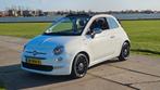 Fiat 500C 0.9 Twinair (Nieuwe APK & incl winterbanden), Start-stop-systeem, Cabriolet, Wit, Handgeschakeld