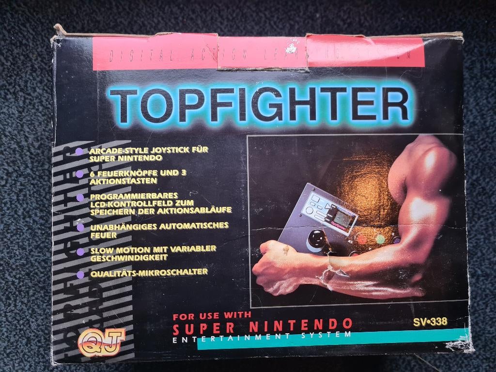 TOPFIGHTER ARCADE joystick, Gebruikt, 1 speler, Racen en Vliegen, Ophalen of Verzenden