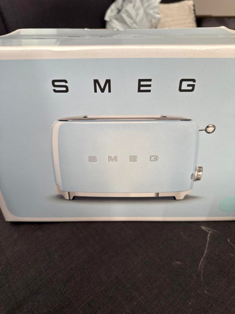 Smeg Broodrooster - Nieuw in doos blauw, Witgoed en Apparatuur, Ophalen of Verzenden, Nieuw