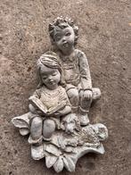 Betonnen wand deco kinderen, Tuin en Terras, Tuinbeelden, Ophalen of Verzenden, Gebruikt