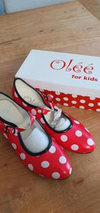NIEUW Oléé for Kids Flamenco schoenen Hakken Stippen maat 35, Meisje, Schoenen, Nieuw, Oléé for kids