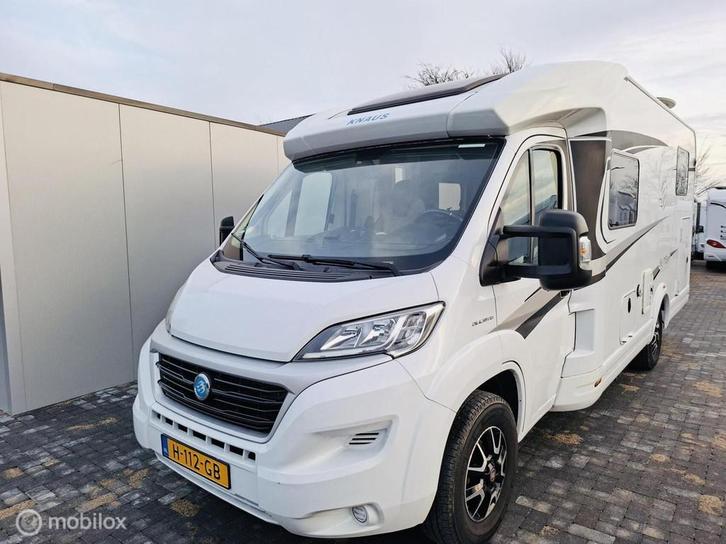 Knaus 650 MEG Lengte bedden|Woonairco|Alle luxe, Caravans en Kamperen, Campers, Bedrijf, tot en met 4, Knaus, Diesel, Handgeschakeld