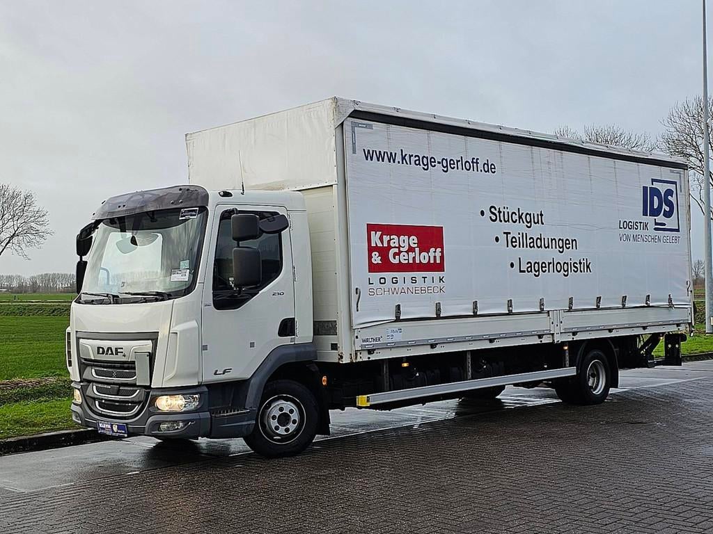 DAF LF 210 7.49t airco lift, Auto's, Automaat, Wit, Bedrijf, Diesel