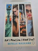 Did I Mention I Need You? - Estelle Maskame, Ophalen of Verzenden