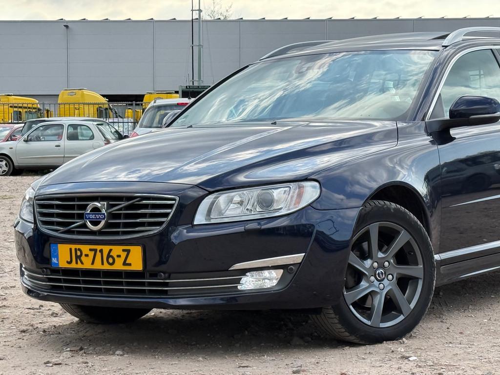 Volvo V70 2.0 D3 Polar+/AUTOMAAT/DAKJE, Euro 6, 4 cilinders, Blauw, 23 km/l