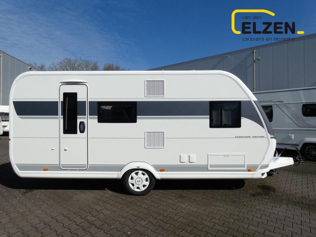 Hobby Excellent Edition 490 KMF ACTIEPRIJS, incl. opties, Dwarsbed, Rondzit, Hobby, Bedrijf