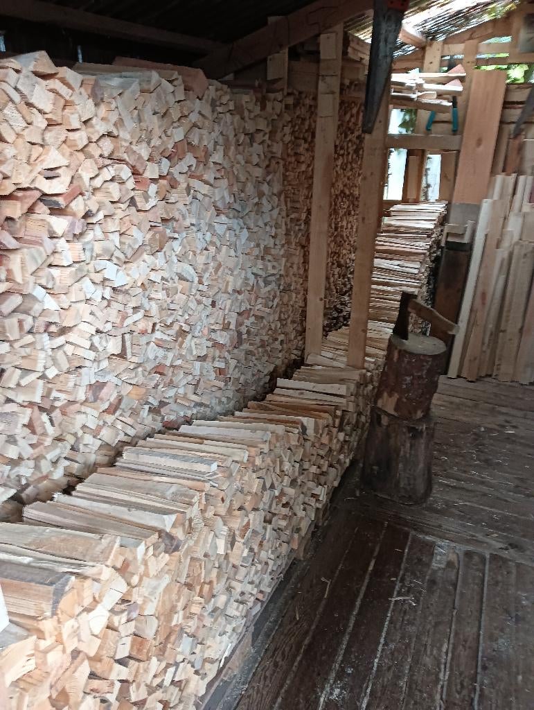 aanmaak hout te koop, Minder dan 3 m³, Ophalen, Overige houtsoorten, Blokken