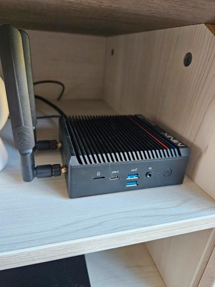MINIX Z150-0dB Fanless Mini PC - Met Bon en Garantie, Computers en Software, Desktop Pc's, SSD, Ophalen