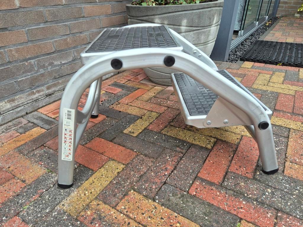 Haba Darwin dubbele opstapje., Caravans en Kamperen, Ophalen, Zo goed als nieuw