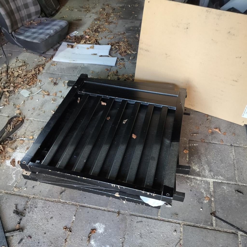 Box met lade, Ophalen, Gebruikt, Lade