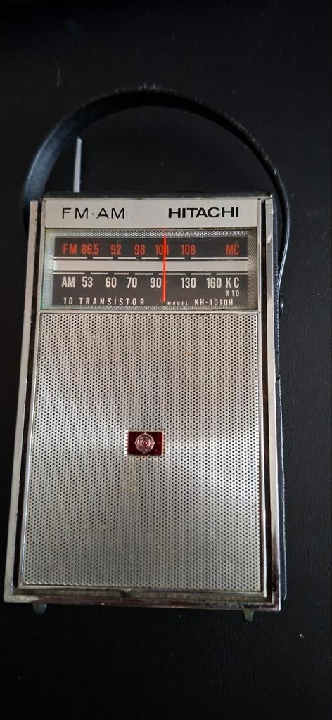 Hitachi pocketradio KH 1010, Antiek en Kunst, Antiek | Tv's en Audio, Verzenden