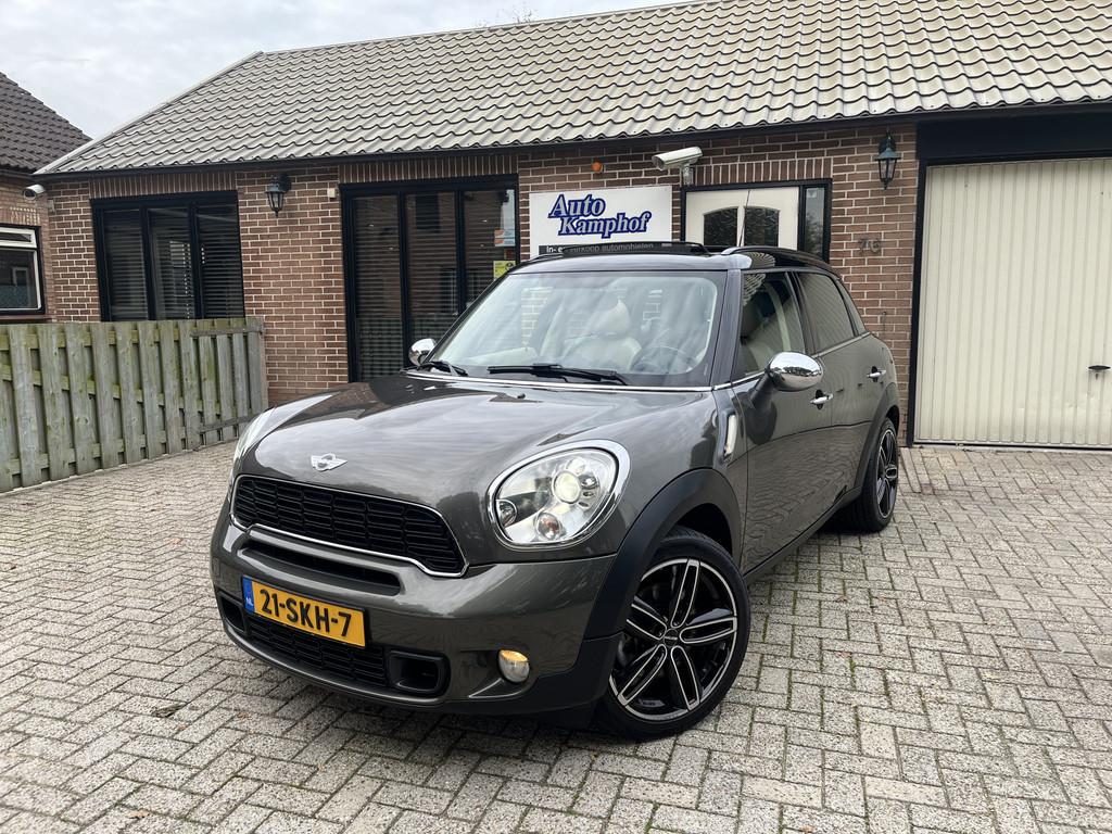 MINI Countryman 1.6 Cooper S Chili Panodak Leer Xenon Navi, Voorwielaandrijving, Euro 5, Gebruikt, Parkeersensor