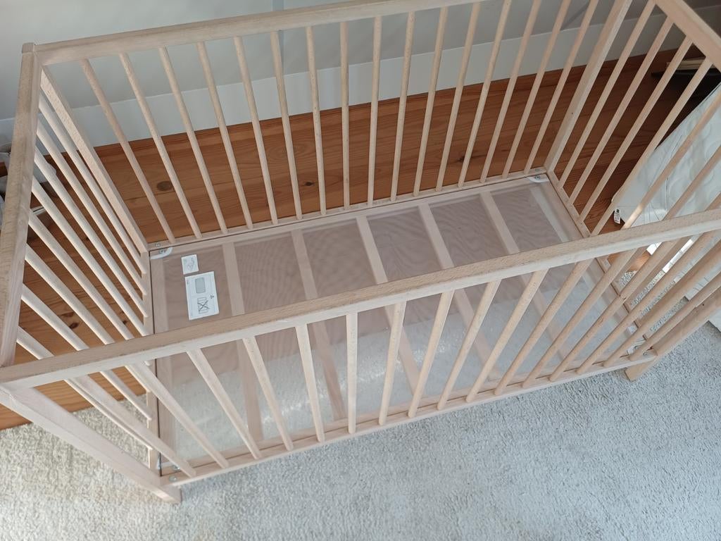 Houten Ledikant voor Baby of Peuter, Kinderen en Baby's, Babywiegjes en Ledikanten, Ophalen, Ledikant