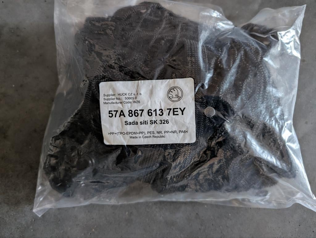 Bagagenetten Skoda Karoq. Als nieuw, Ophalen of Verzenden, Nieuw