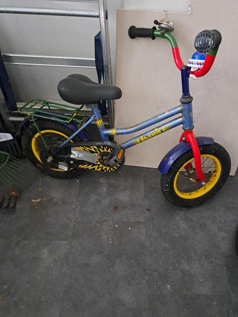 Kinderfiets, Terugtraprem, Zijwieltjes, Gebruikt, Minder dan 16 inch