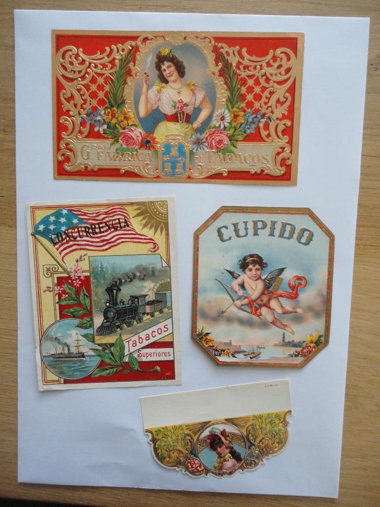 sigarenbandjes e14= 4st, Ophalen of Verzenden, Sigarenbandjes