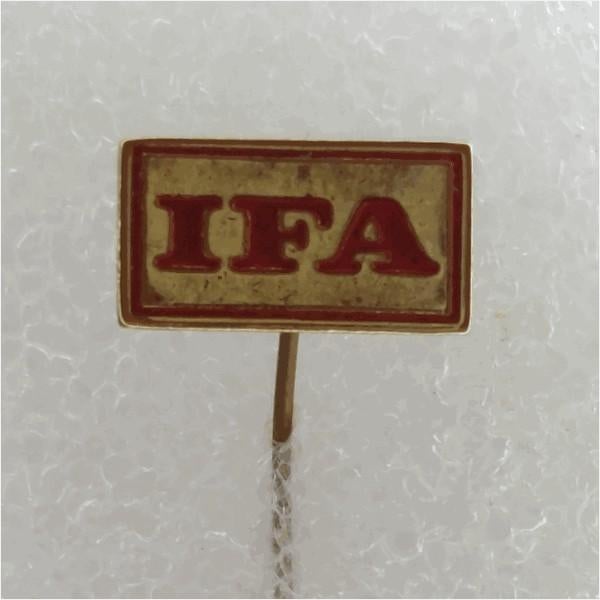 SP1257 Speldje IFA, Verzamelen, Ophalen of Verzenden, Gebruikt, Overige onderwerpen
